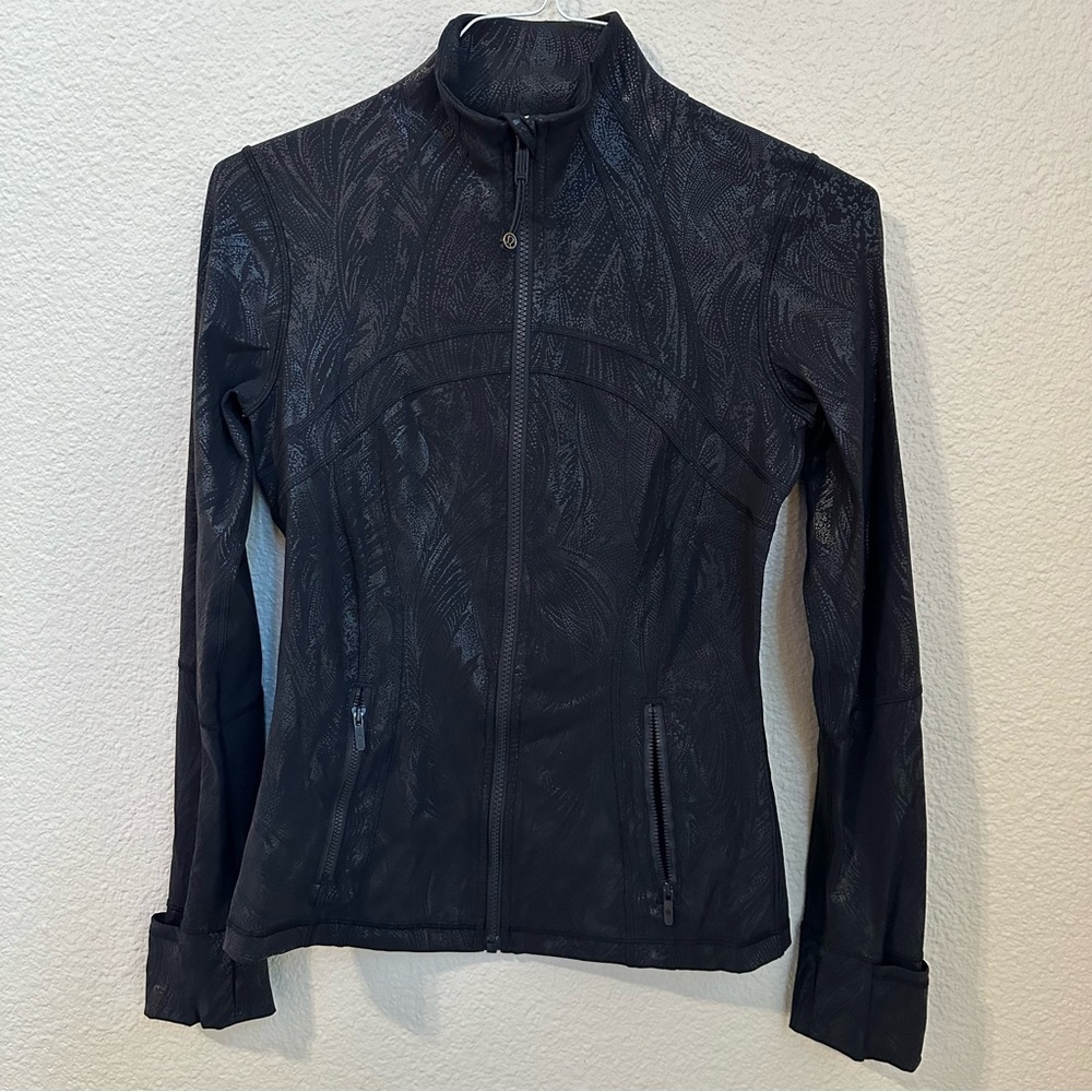 Lululemon Define Jacket Foil/Shine Printed Size 6 - Picture 4 of 11